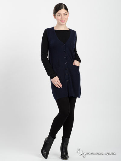 Платье Twin-Set Girl, цвет темно-синий