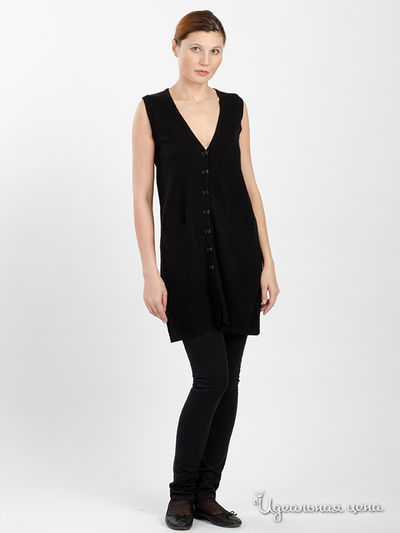 Платье Twin-Set Girl, цвет черный