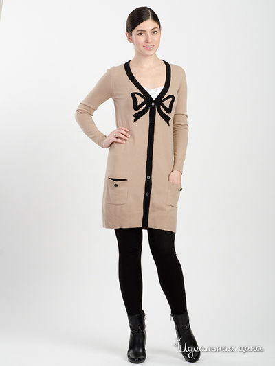 Кардиган Twin-Set Girl, цвет бежевый
