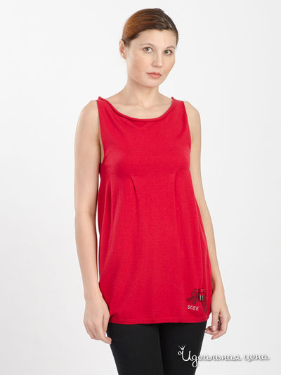 Туника Twin-Set Girl, цвет Красный