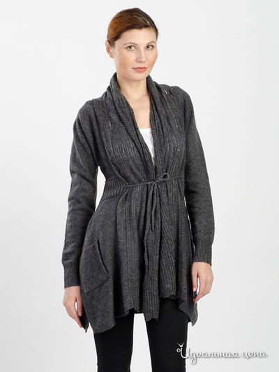 Кардиган Twin-Set Girl, цвет серый