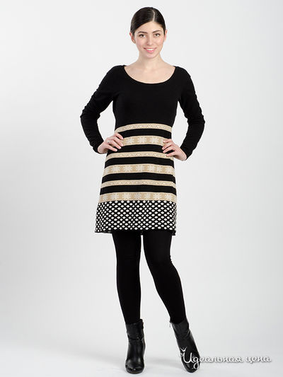 Платье Twin-Set Girl, цвет черный