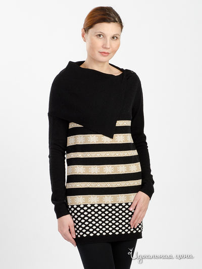 Платье Twin-Set Girl, цвет черный