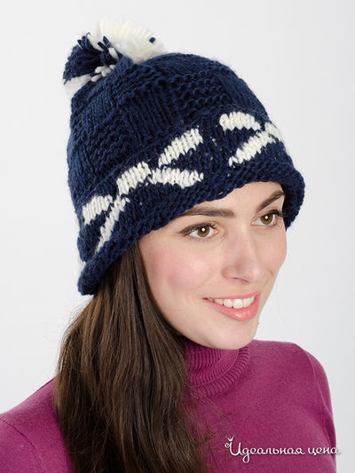 Шапка Twin-Set Girl, цвет темно-синий