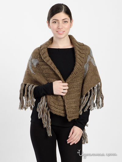 Шарф Twin-Set Girl, цвет Коричневый