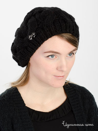 Берет Twin-Set Girl, цвет черный