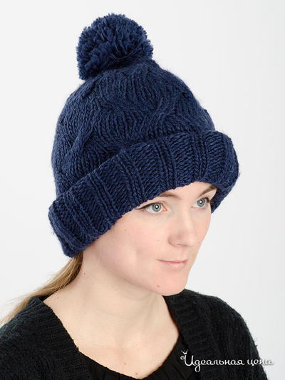 Шапка Twin-Set Girl, цвет темно-синий