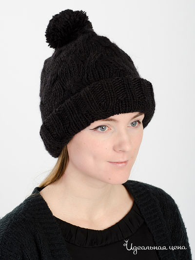 Шапка Twin-Set Girl, цвет черный