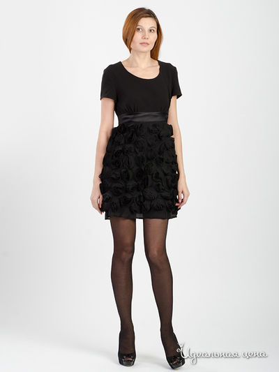 Платье Twin-Set Girl, цвет черный