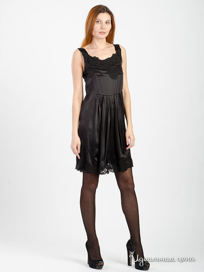 Платье Twin-Set Girl, цвет черный