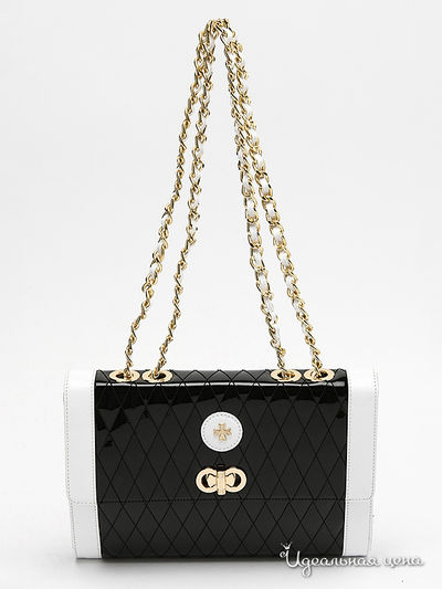 Сумка Vasheron, цвет черный, белый