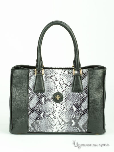 Сумка Vasheron, цвет черная, белая