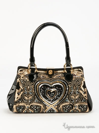 Сумка Valentino Orlandi, цвет черная