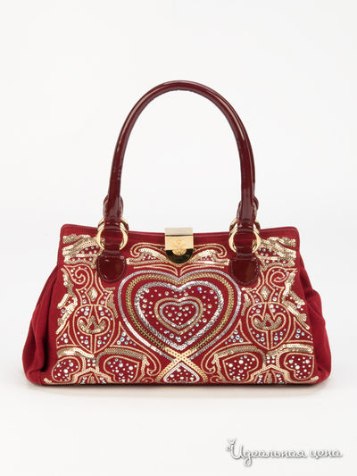 Сумка Valentino Orlandi, цвет красная