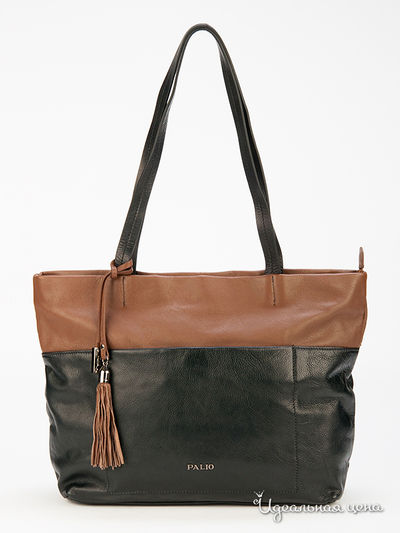 Сумка Palio, цвет черный, коричневый