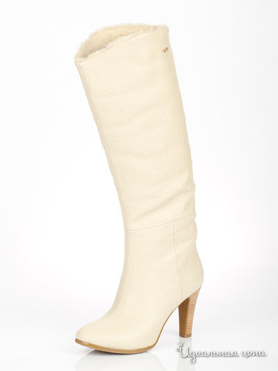 Сапоги Milana, цвет молочный