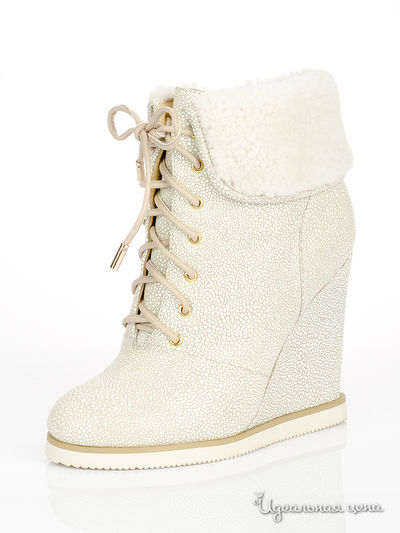 Ботинки Milana, цвет молочный