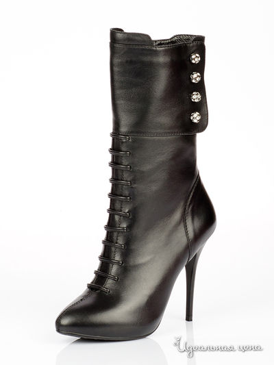 Полусапоги Milana, цвет черный