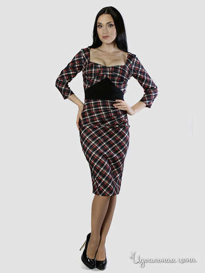 Платье Diva, цвет check