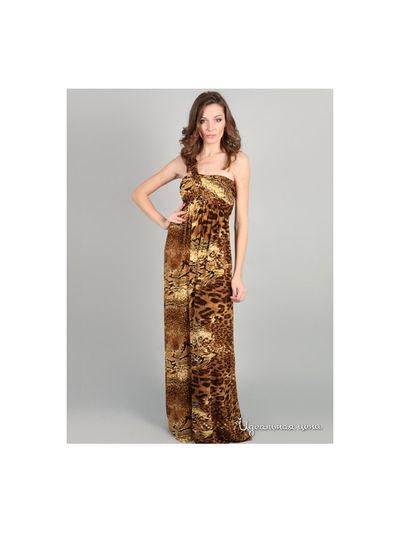 Платье Aftershock, цвет ANIMAL PRINT BROWN