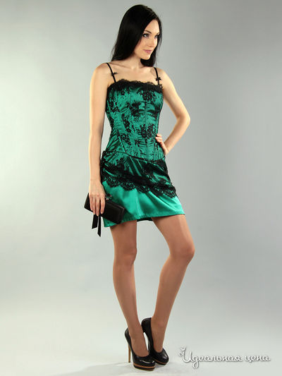 Платье Diva, цвет Зеленый