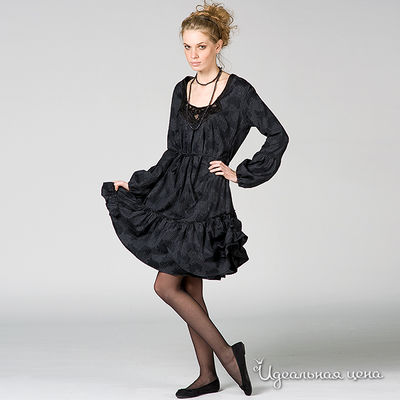 Платье not the same, цвет цвет черный