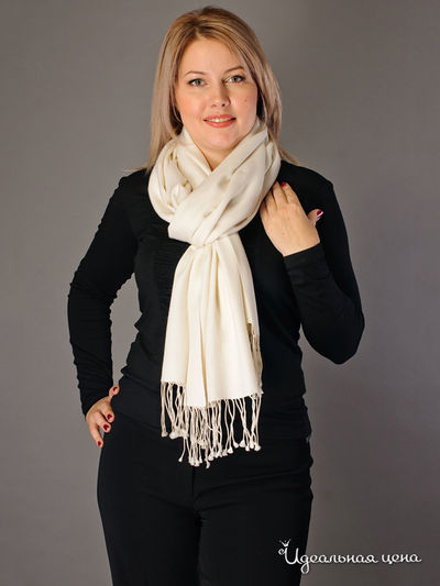 Платок Aftershock, цвет кремовый