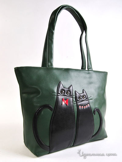 Сумка Cheribags, цвет зеленая, черная