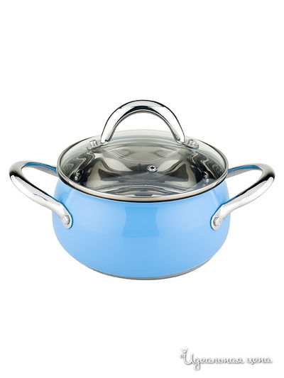 Кастрюля Winner, цвет голубой