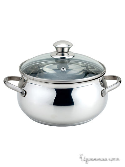 Кастрюля Winner, цвет стальной