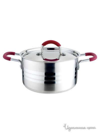 Кастрюля Winner, цвет стальной