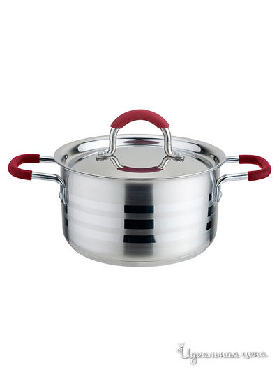 Кастрюля Winner, цвет стальной