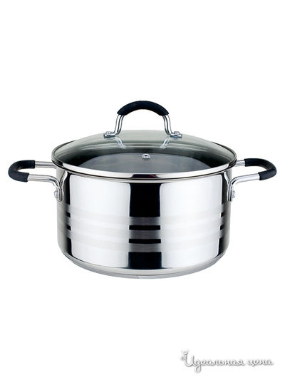 Кастрюля Winner, цвет стальной