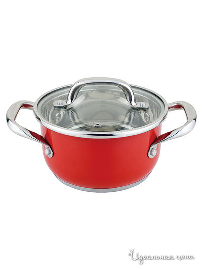 Кастрюля Winner, цвет Красный