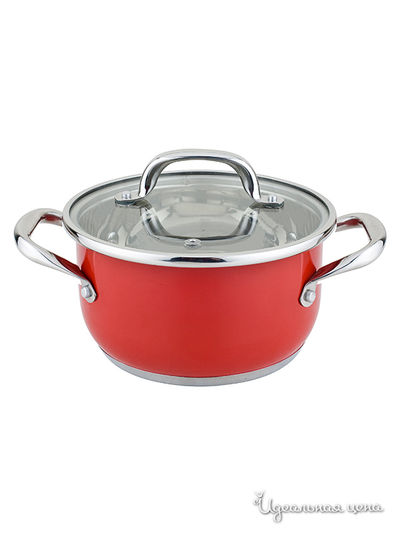 Кастрюля Winner, цвет Красный
