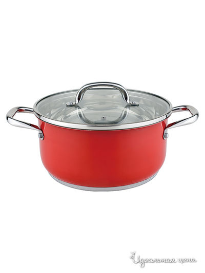 Кастрюля Winner, цвет Красный