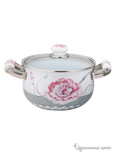 Кастрюля Winner, цвет цветной рисунок