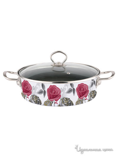 Кастрюля Winner, цвет цветной рисунок