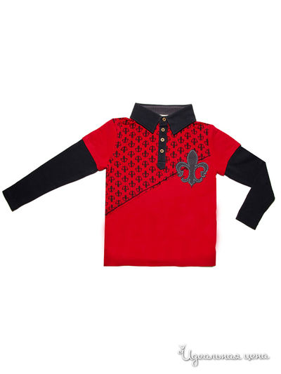 Поло Fore!! Axel & Hudson, цвет малиновый, синий