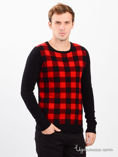 Джемпер Costume National, цвет красный, черный