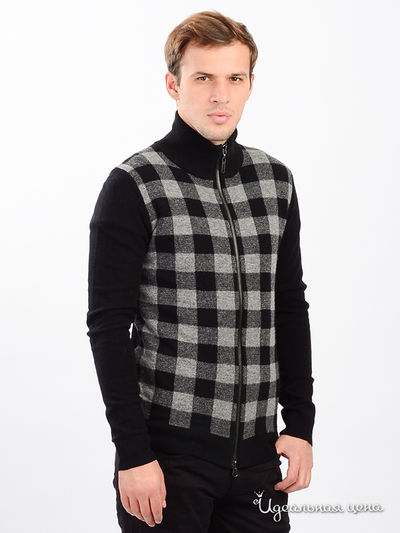 Кардиган Costume National, цвет черный, серый