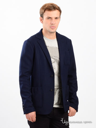 Пиджак Ermanno Scervino, цвет синий