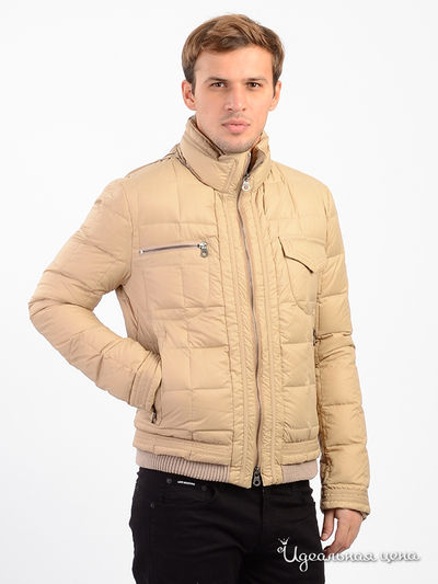 Пуховик Ermanno Scervino, цвет бежевый