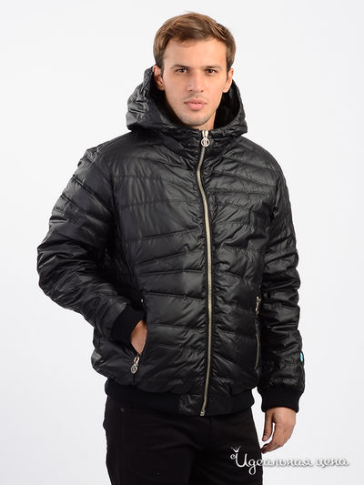 Пуховик Galliano, цвет черный