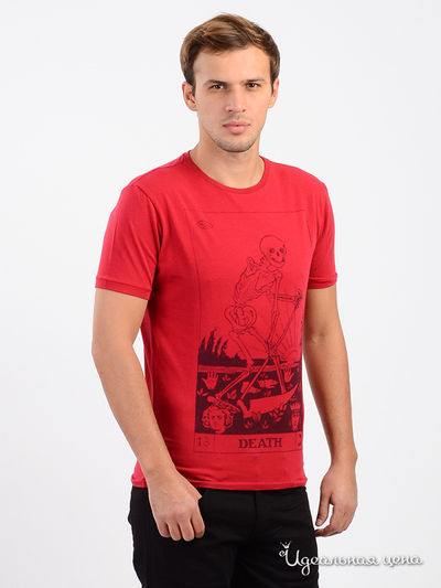 Футболка Costume National, цвет красный