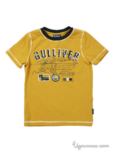 Футболка Gulliver, цвет Горчичный