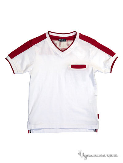 Футболка Gulliver, цвет Белай. Красный.