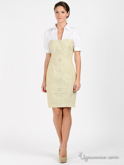 Платье Rocco Barocco, цвет бежевый