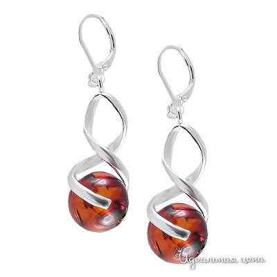 Серьги Migura, цвет медовый