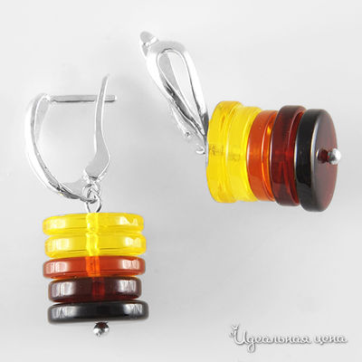 Серьги Эсмеральда, цвет мультиколор